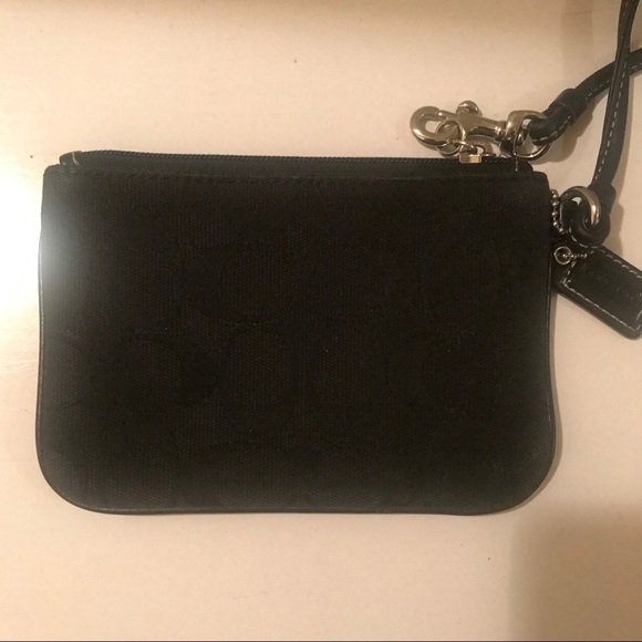 Coach  Wristlet Black - Picture 2 of 3